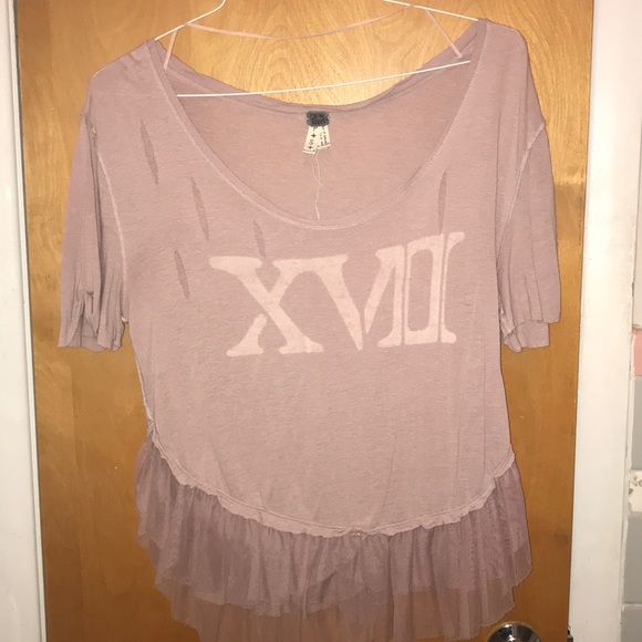 Free people pink XVII tuul top - Picture 2 of 3
